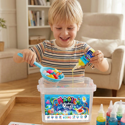 Kiditos Magic Water Elf Kit, Sea Creatures Deluxe, 20 Colors