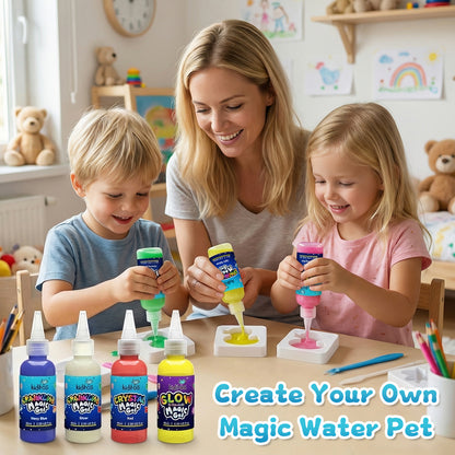 Kiditos Magic Water Elf Kit, Sea Creatures Deluxe, 20 Colors