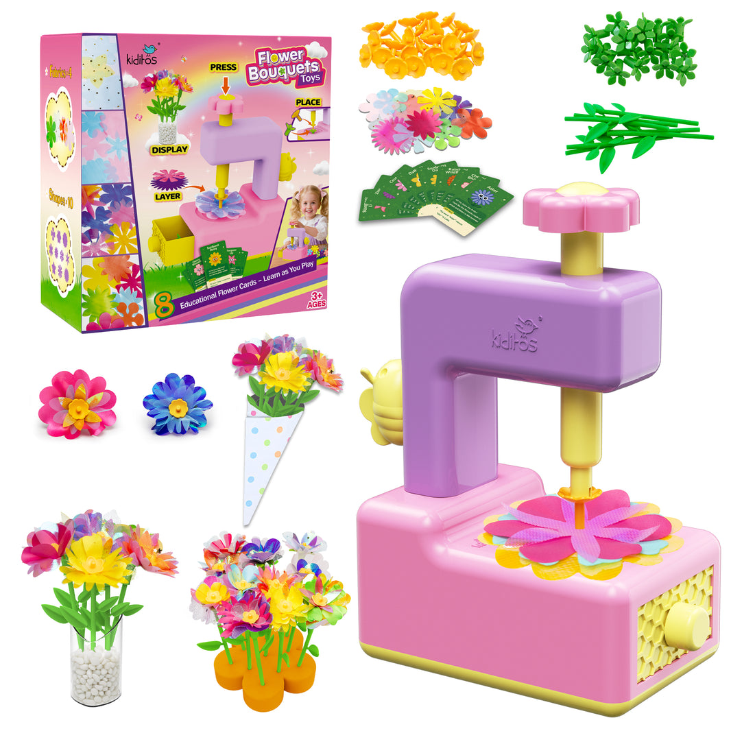 Kiditos Flower Bouquet Craft Kit