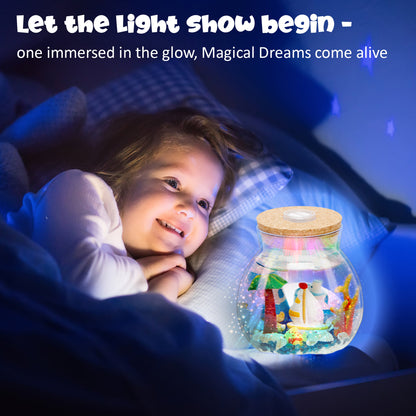Kiditos Ocean Light Up Terrarium DIY Toy Kit (TA-ocean)