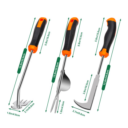 Kiditos Kids Gardening Hand Tool Set, 3-Piece