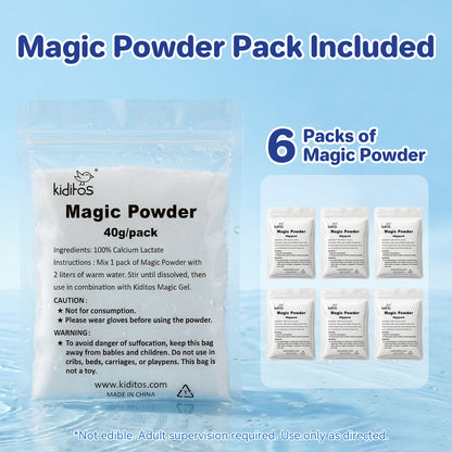 Kiditos Magic Water Elf Kit, Animals Deluxe, 25 Colors (MWET-25N)