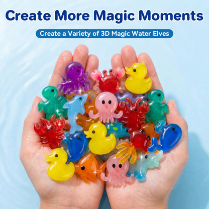 Kiditos Magic Water Elf Kit, Animals Deluxe, 27 Colors (MWET-28M)
