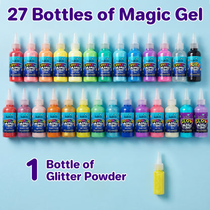 Kiditos Magic Water Elf Kit, Animals Deluxe, 27 Colors (MWET-28M)