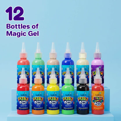 Kiditos Magic Water Elf Kit, Animals, 12 Colors