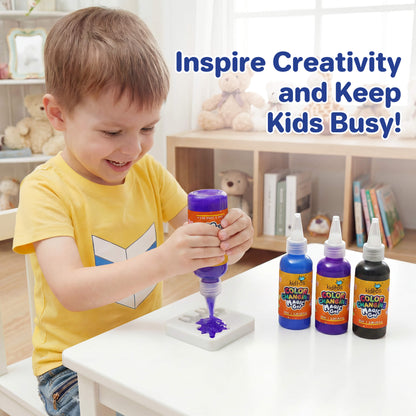 Kiditos Magic Water Elf Kit, Color-Changing Edition, 8 Colors (MWET-8TC)