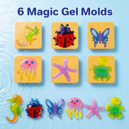 Kiditos Magic Water Elf Kit, Color-Changing Mini, 6 Colors (MWET-6NT)