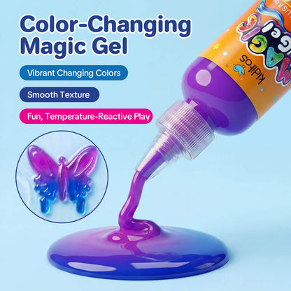Kiditos Magic Water Elf Kit, Color-Changing Mini, 6 Colors (MWET-6NT)