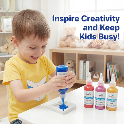 Kiditos Magic Water Elf Kit, Dinosaur Theme, 20 Colors (MWET-20ND)