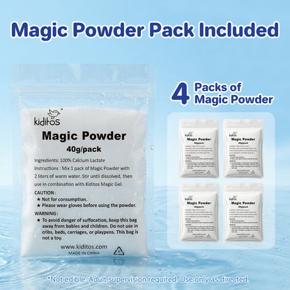 Kiditos Magic Water Elf Kit, Dinosaur Theme, 20 Colors (MWET-20ND)