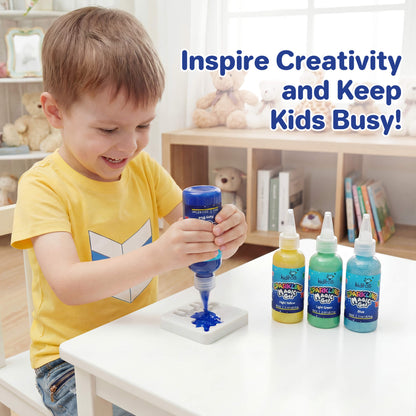 Kiditos Magic Water Elf Kit, Sea Creatures Glitter, 20 Colors