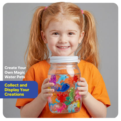 Kiditos Magic Water Elf Kit, Sea Creatures Pearl Mix, 20 Colors