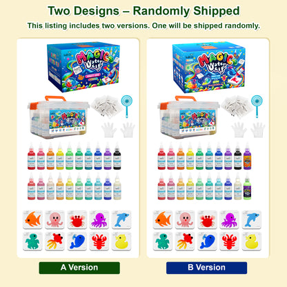 Kiditos Magic Water Elf Kit, Sea Creatures Pearl Mix, 20 Colors (MWET-20NS)