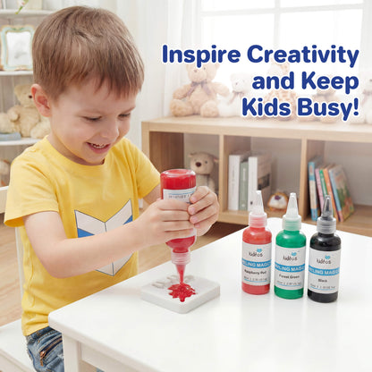 Kiditos Magic Water Elf Kit, Sea Creatures Starter, 10 Colors (MWET-10N)