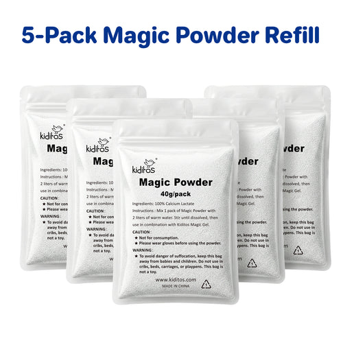 Kiditos Magic Water Elf Powder Refill Pack, 5 Packs
