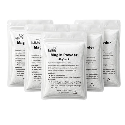 Kiditos Magic Water Elf Powder Refill Pack, 5 Packs