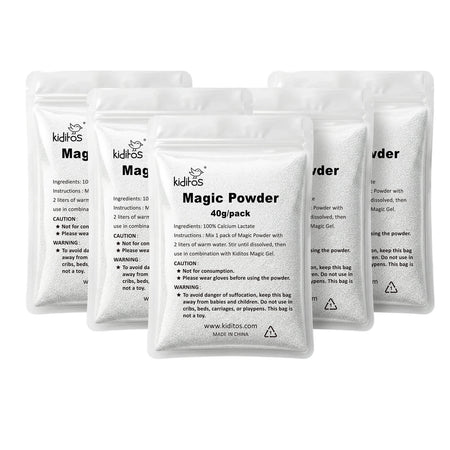 Kiditos Magic Water Elf Powder Refill Pack, 5 Packs