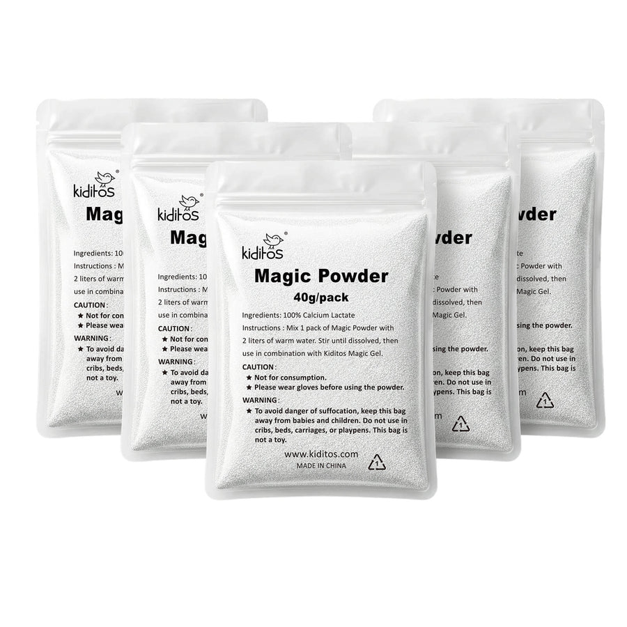 Kiditos Magic Water Elf Powder Refill Pack, 5 Packs