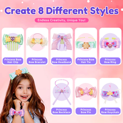 Kiditos Sparkling Ribbon Bow Creator Kit
