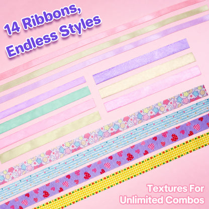 Kiditos Sparkling Ribbon Bow Creator Kit