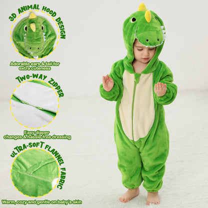 Kiditos Unisex Baby Animal Onesie Costume