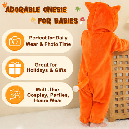 Kiditos Unisex Baby Animal Onesie Costume