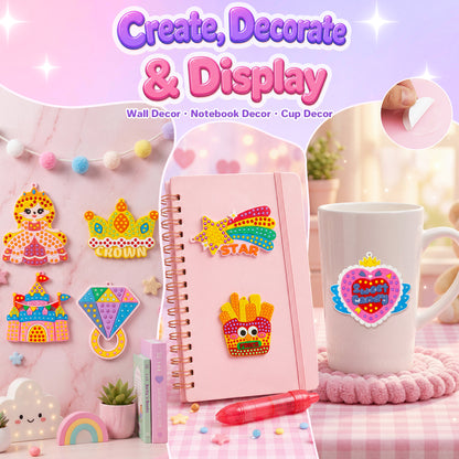 Kiditos Bead Art & Mosaic Art Kit