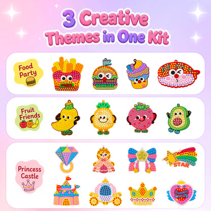 Kiditos Bead Art & Mosaic Art Kit