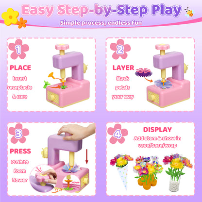 Kiditos Flower Bouquet Craft Kit