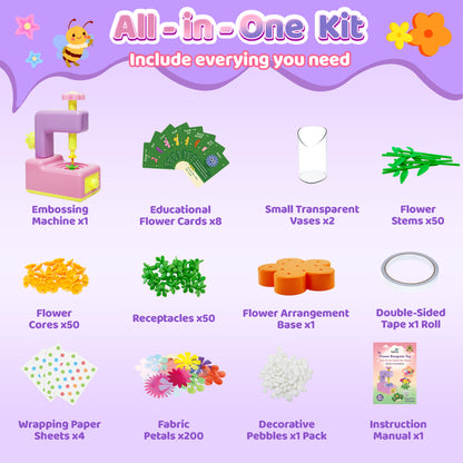 Kiditos Flower Bouquet Craft Kit