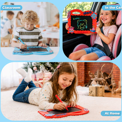 Kiditos LCD Writing Tablet Set, Reusable Drawing Board