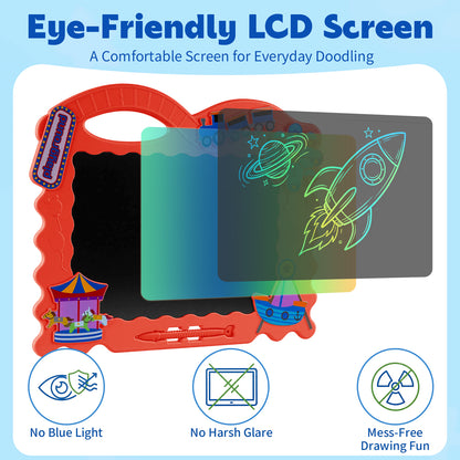 Kiditos LCD Writing Tablet Set, Reusable Drawing Board