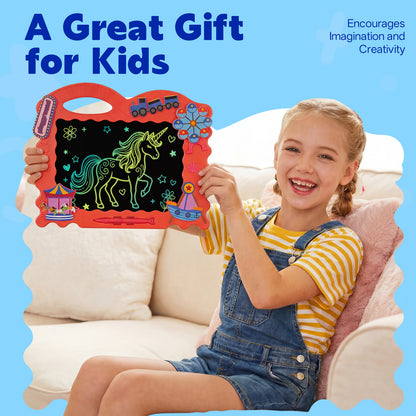 Kiditos LCD Writing Tablet Set, Reusable Drawing Board