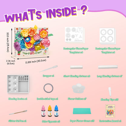 Kiditos Magic Florist Flower Craft Kit
