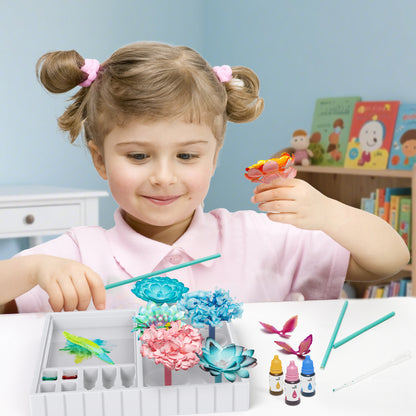 Kiditos Magic Florist Flower Craft Kit