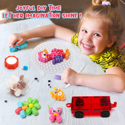 Kiditos Magic Puff Corn Building Kit