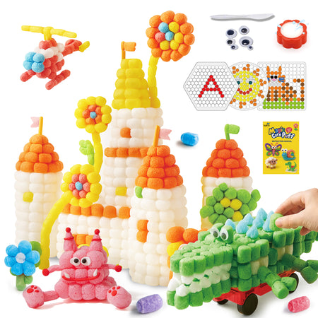 Kiditos Magic Puff Corn Building Kit