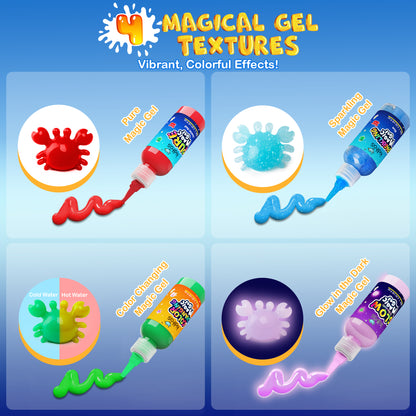 Kiditos Magic Water Elf Kit, Animals, 12 Colors