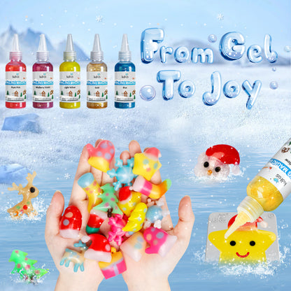 Kiditos Magic Water Elf Kit, Christmas Theme, 20 Colors