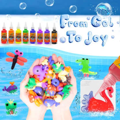 Kiditos Magic Water Elf Kit, Color-Changing Edition, 8 Colors