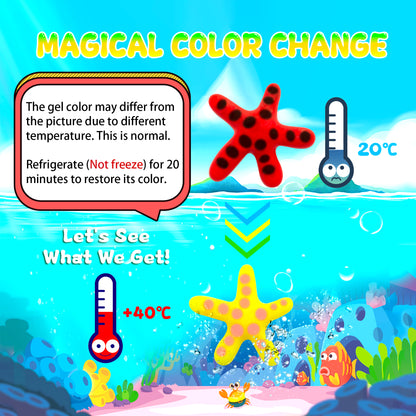 Kiditos Magic Water Elf Kit, Color-Changing Mini, 6 Colors