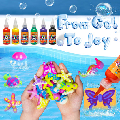 Kiditos Magic Water Elf Kit, Color-Changing Mini, 6 Colors