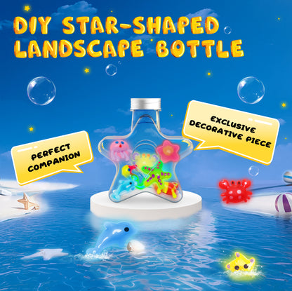 Kiditos Magic Water Elf Kit, Glow-in-the-Dark Edition, 8 Colors