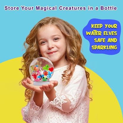 Kiditos Magic Water Elf Kit, Sea Creatures Starter, 12 Colors