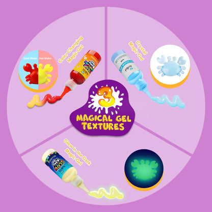 Kiditos Magic Water Elf Kit, Starter Mix, 12 Colors