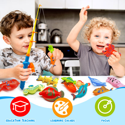 Kiditos Magnetic Fishing Game Set, 46 Pieces