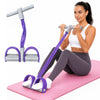 Kiditos Pedal Resistance Band with Handle, 6-Tube Workout Band