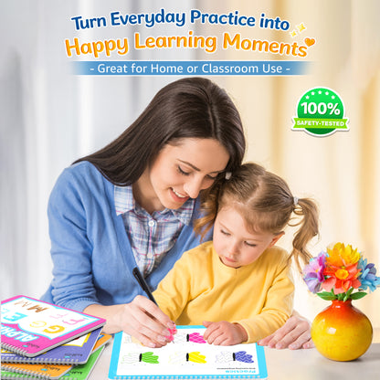 Kiditos Reusable Grooved Handwriting Workbook