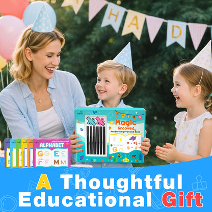 Kiditos Reusable Grooved Handwriting Workbook