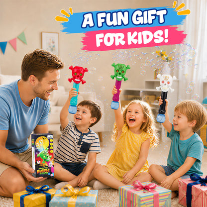 Kiditos Light Up Skeleton Bubble Wand